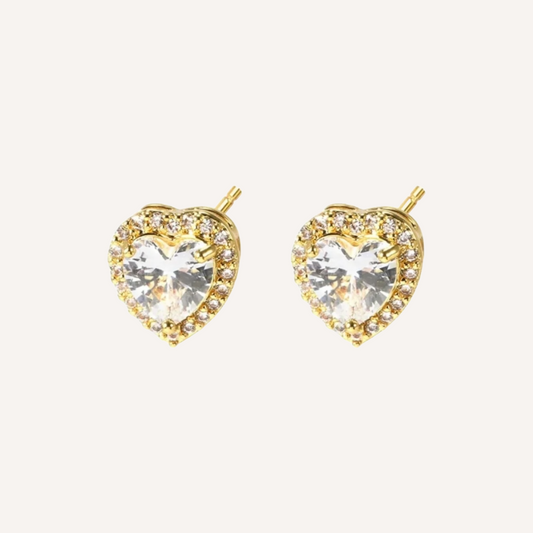 Earrings Jada White