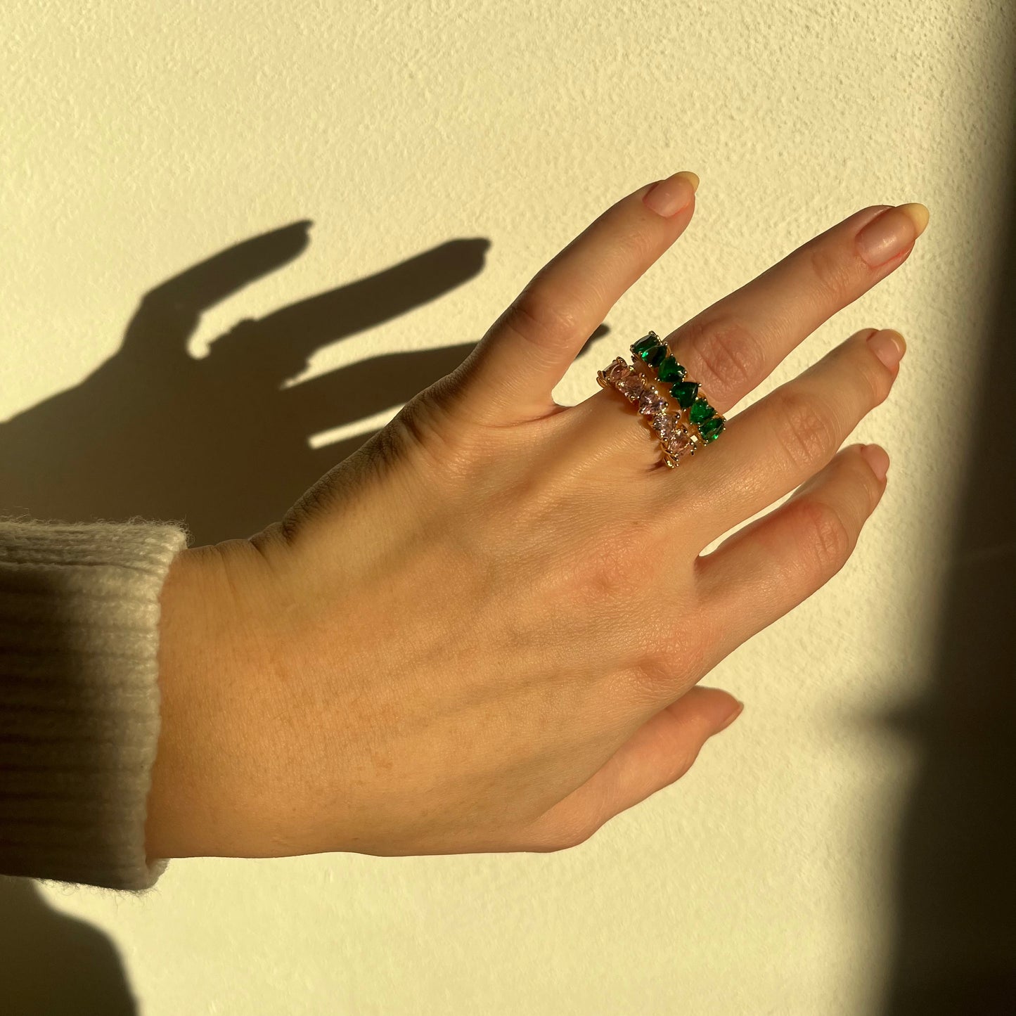 Ring Isabel Gold Green