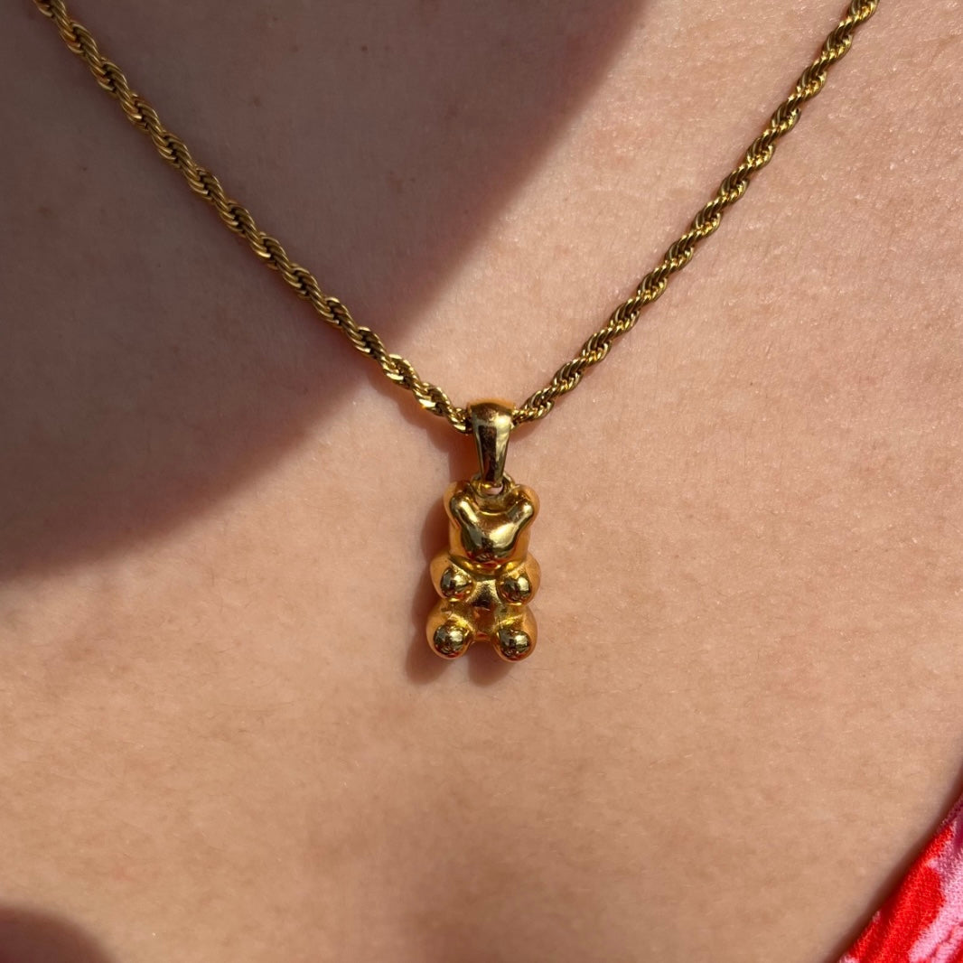 Necklace Teddy Gold