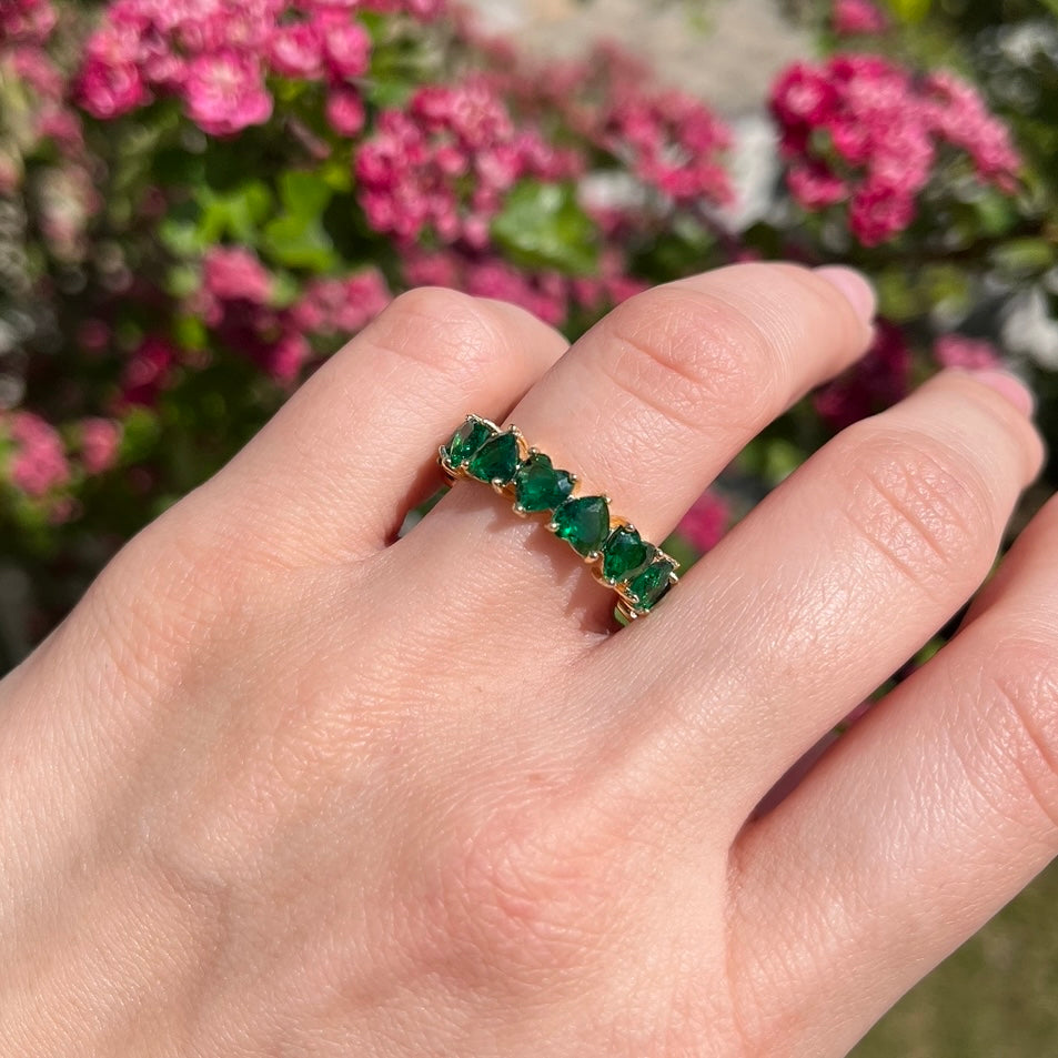 Ring Isabel Gold Green